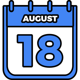 18 de agosto icono
