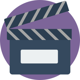 Clapperboard icon