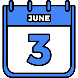 3 czerwca ikona