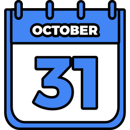 31 de octubre icono