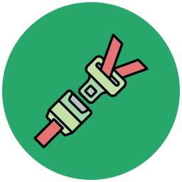 Seat belt icon