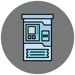 ticket automat icon