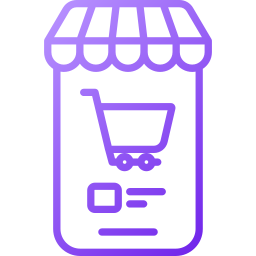 tienda en línea icono