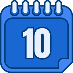 숫자 10 icon