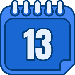 número 13 Ícone