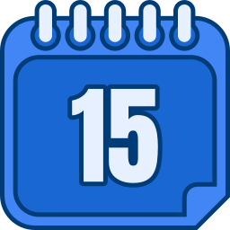 Number 15 icon