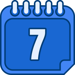 numero 7 Ícone