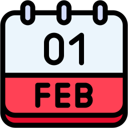1 februari icoon