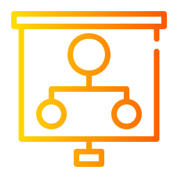 Hierarchical structure icon