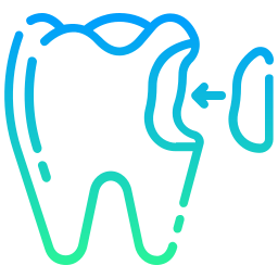 preenchimento de dente Ícone