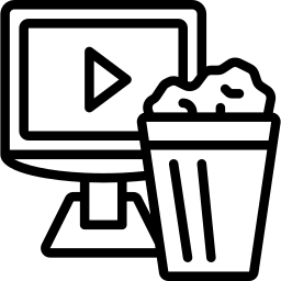 reproductor de video icono