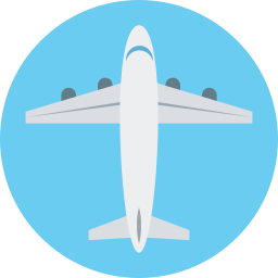 avión de aire icono