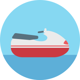 Jet boat icon