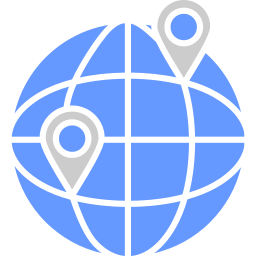 wereldwijde verzending icoon