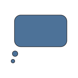 Speech bubble icon