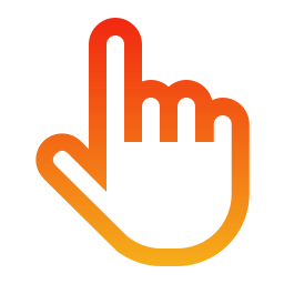 Hand point icon