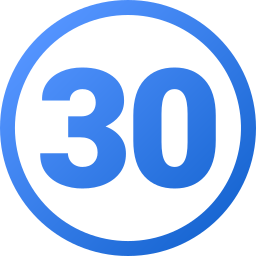 número 30 Ícone