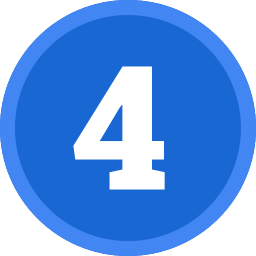 Number 4 icon