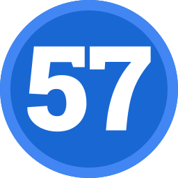 cinquanta sette icona