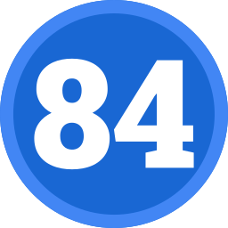84 icon