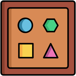 Shape toy icon