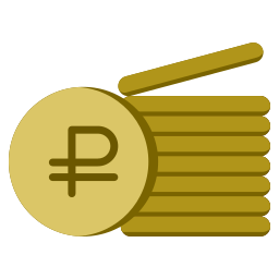 Рубль иконка
