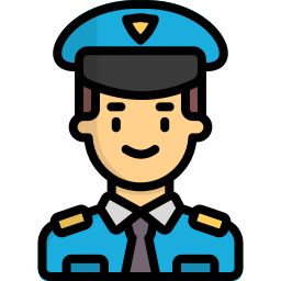 policía icono