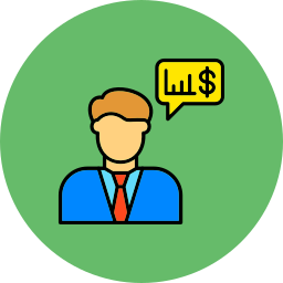 Financial advisor icon