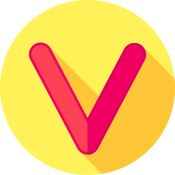 Letter V icon