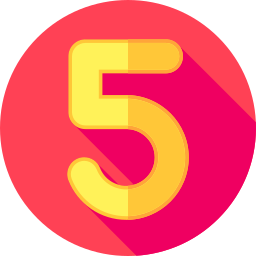 número 5 Ícone