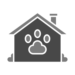 Дом для домашних животных иконка