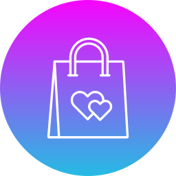 Shopping bag icon