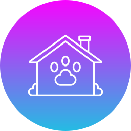 Pet house icon