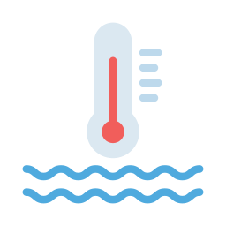 temperatuur controle icoon