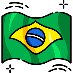 drapeau brésil Icône