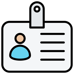 Business card icon