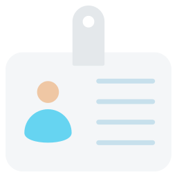 Business card icon