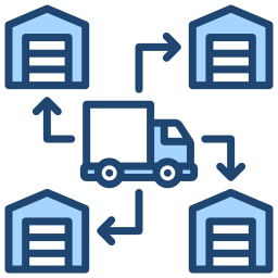 distribuição Ícone