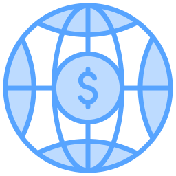 financiero mundial icono