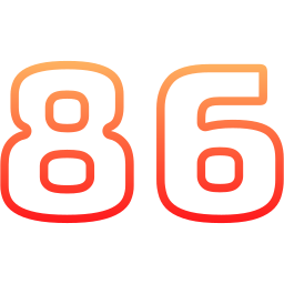 86 icono