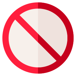proibição Ícone