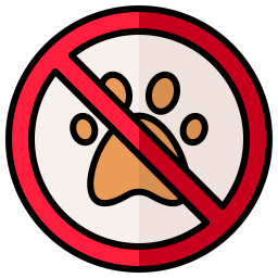 Домашние животные запрещены иконка