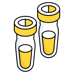 Test tubes icon