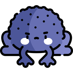czarna żaba deszczowa ikona