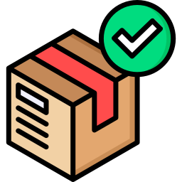 Delivery box icon