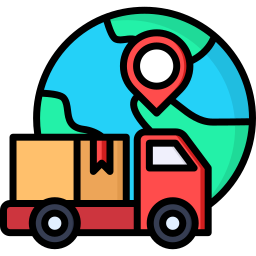 logistics delivery icono