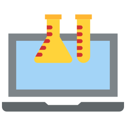 laboratory equipment icono