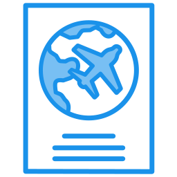 Boarding pass icon