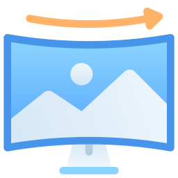 gebogen icon