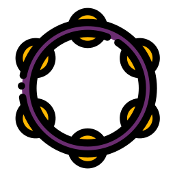 Tambourine icon